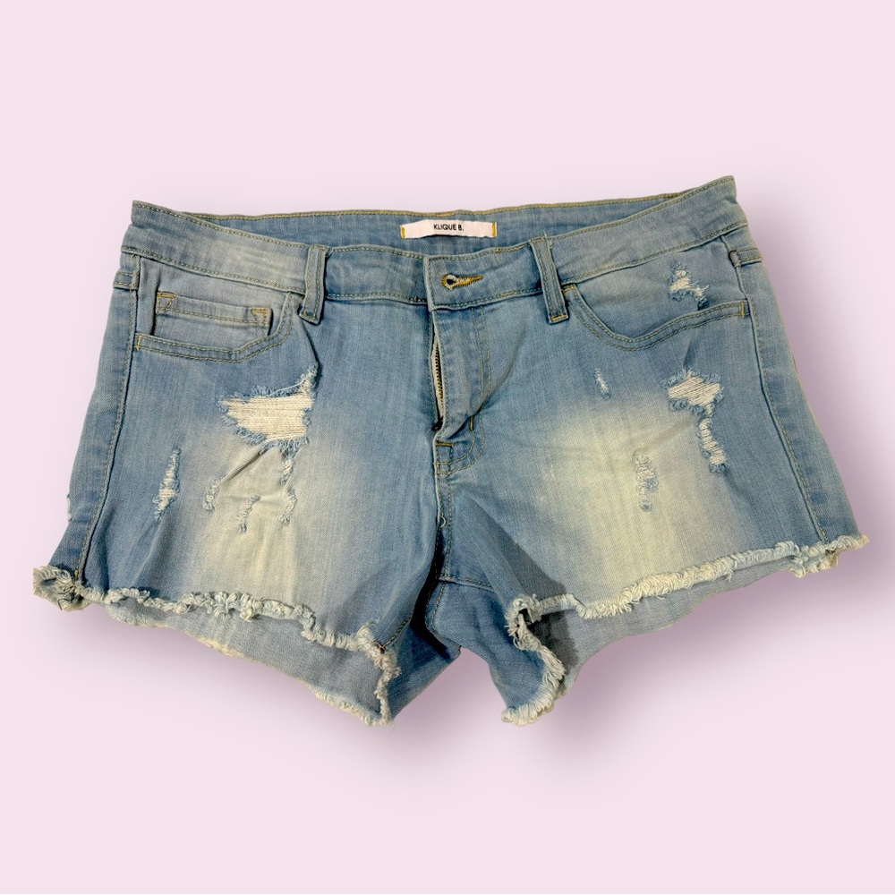 Klique B - denim short
